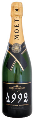 Vintage champagne, champagne, Mo&euml;t & Chandon Grand Vintage 1992