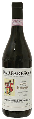 barolo and barbaresco, Proditorri di Barbaresco Rabaja