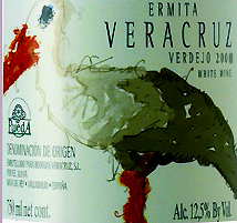2008 Bodegas Veracruz, Ermita Veracruz, Verdejo, Rueda