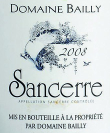 2008 Domaine Bailly, Sancerre