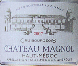 2007 Chateau Magnol, Cru Bourgeois, Haut-Medoc