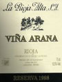 2004 Viña Arana, Reserva