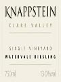 2010 Knappstein, Ackland Vineyard Riesling, 2010