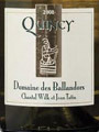 2008 Domaine des Ballandors, Quincy, Loire