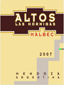 2007 Altos Las Hormigas, Malbec, Mendoza