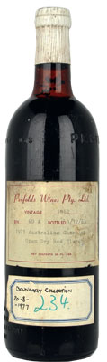 Penfolds Bin 60A 1962