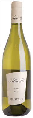 southern italian whites, Cantele, Alticelli Fiano