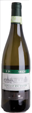 southern italian whites, Vigna Villae I Ricordi