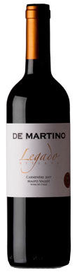 Chilean wines, De Martino Legado Carmenere.