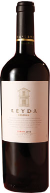 Chilean wines, Vina Leyda Reserve Syrah