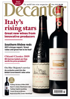 Decanter May homepage