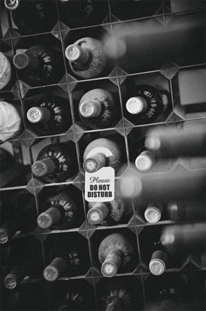 Wine sleep, wine rack, laying down, 