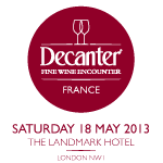 Decanter French Encounter 2013