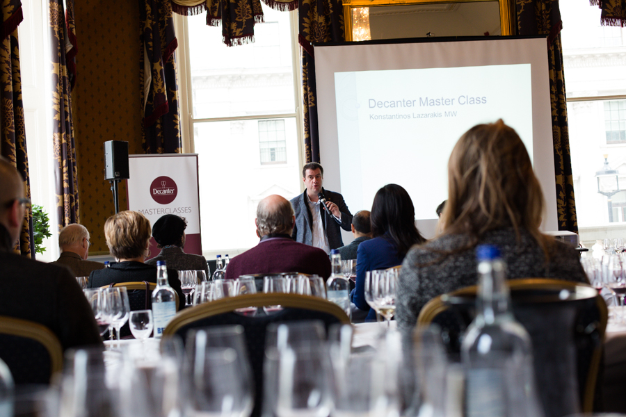 Decanter Greece Italy Bulgaria trade tasting 2015